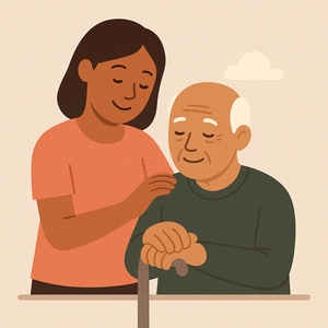 ELDERLY CAREGIVER Image Icon